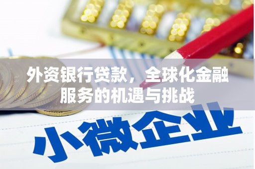 克山外资银行贷款，全球化金融服务的机遇与挑战