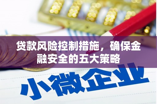 克山贷款风险控制措施，确保金融安全的五大策略