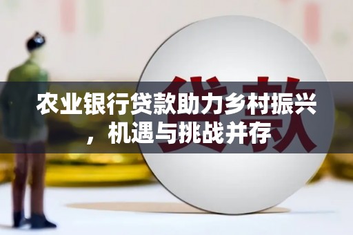 克山农业银行贷款助力乡村振兴，机遇与挑战并存