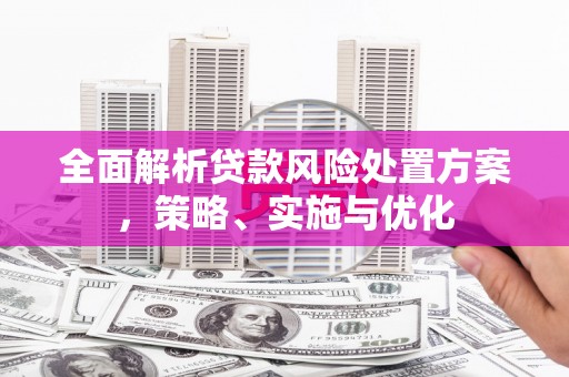 克山全面解析贷款风险处置方案，策略、实施与优化