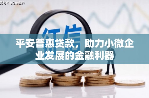 克山平安普惠贷款，助力小微企业发展的金融利器